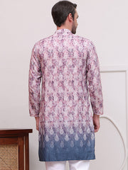 Digital Printed Kurtas ( KO 5104Magenta ) [FF] [P-7-8]