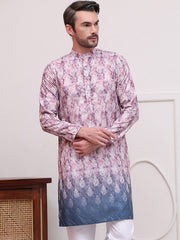 Digital Printed Kurtas ( KO 5104Magenta ) [FF] [P-7-8]