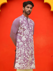 Embroidered Straight Kurtas ( KO 5137 Magenta ) [FF] [F-11-12]
