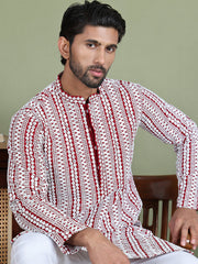 Embroidered and Mirror Work Kurtas. ( ko 5146Maroon ) [FF] [P-12]