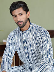 Embroidered and Mirror Work Kurtas. ( ko 5146Peacock ) [FF] [P-12]