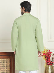 Embroidered Straight Kurtas. ( KO 5179 Pista ) [FF] [C-12]