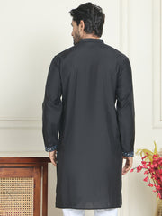 Animal Embroidered Kurtas. ( KO 5196 Blue ) [FF] [H-7]
