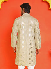 Embroidered & Sequins Kurtas ( KO 5233 Pista ) [FF] [S-2-3]