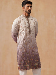 Men’s Ombre Kurtas ( KO 5298 Purple ) [FF] [E-10-9]