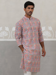 Printed and Emrbroidered Kurta ( KO 5314Multi ) [FF] [C-10]