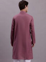 Men's Cotton Solid Kurtas