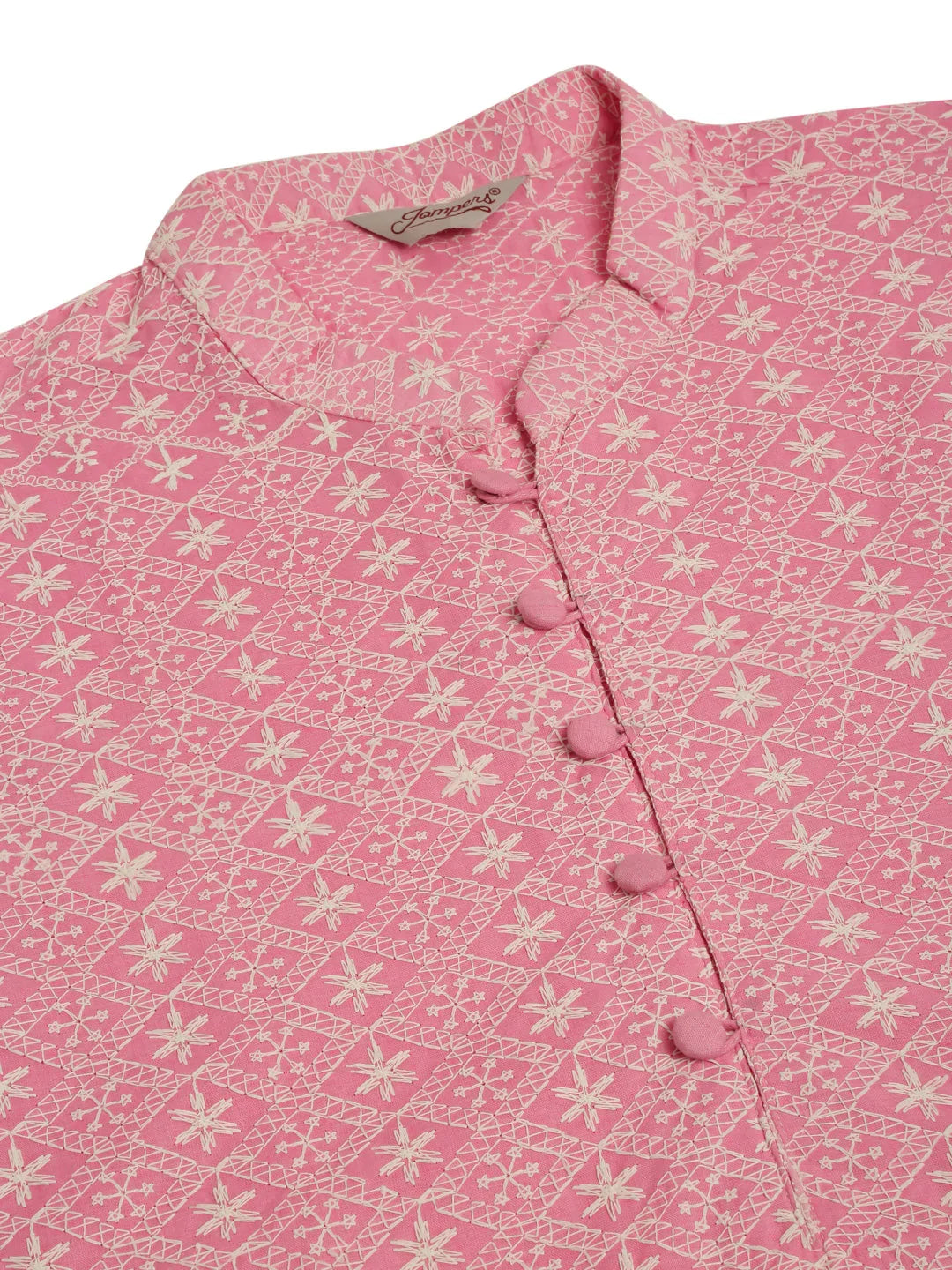 DesiQlo Men Kurta Only - Pink - KO_626Pink_S