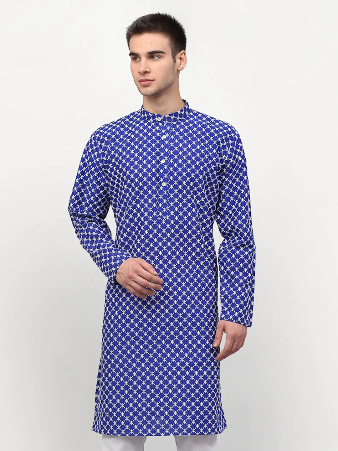 DesiQlo Men Kurta Only - Multicolor