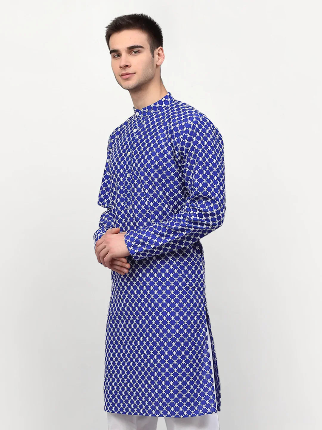 DesiQlo Men Kurta Only - Multicolor