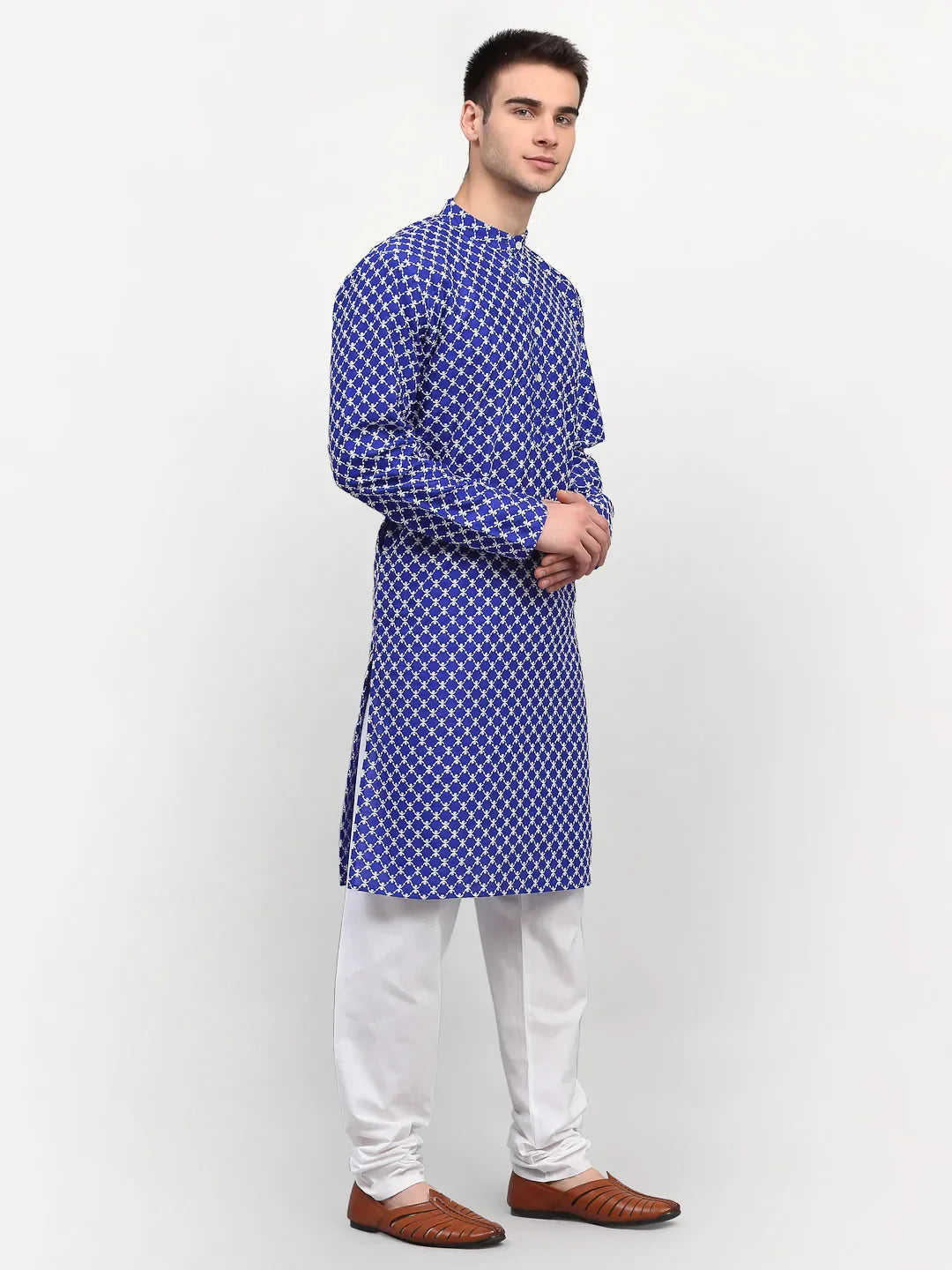 DesiQlo Men Kurta Only - Multicolor