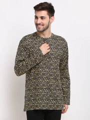 Men's Cotton Printed Kurta