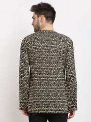 Men's Cotton Printed Kurta