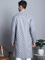 Men's Cotton Floral printed Indian Kurta Only