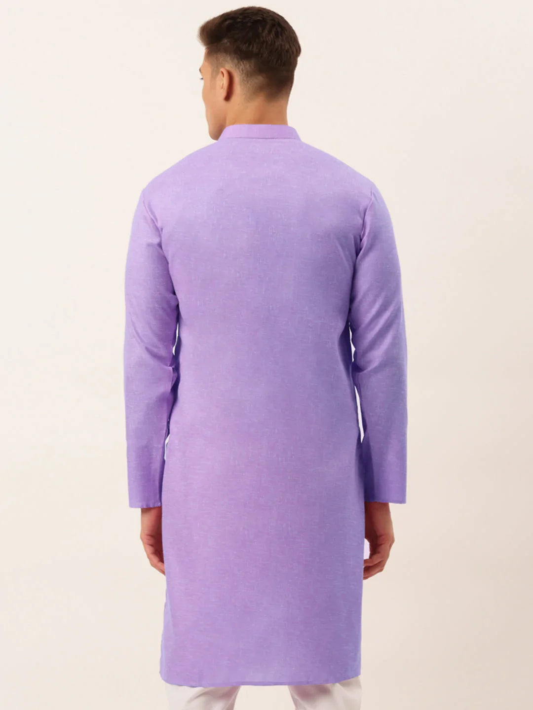 DesiQlo Men Kurta Only - Purple - KO_657Purple_S