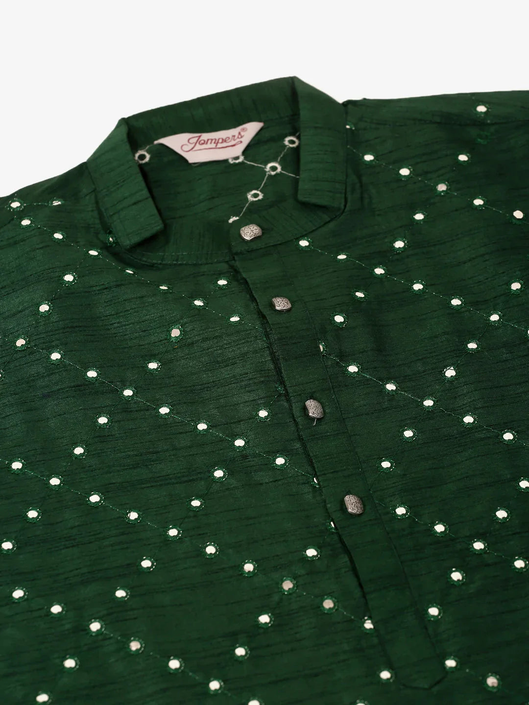 DesiQlo Men Kurta Only - Green - KO_659Green_S