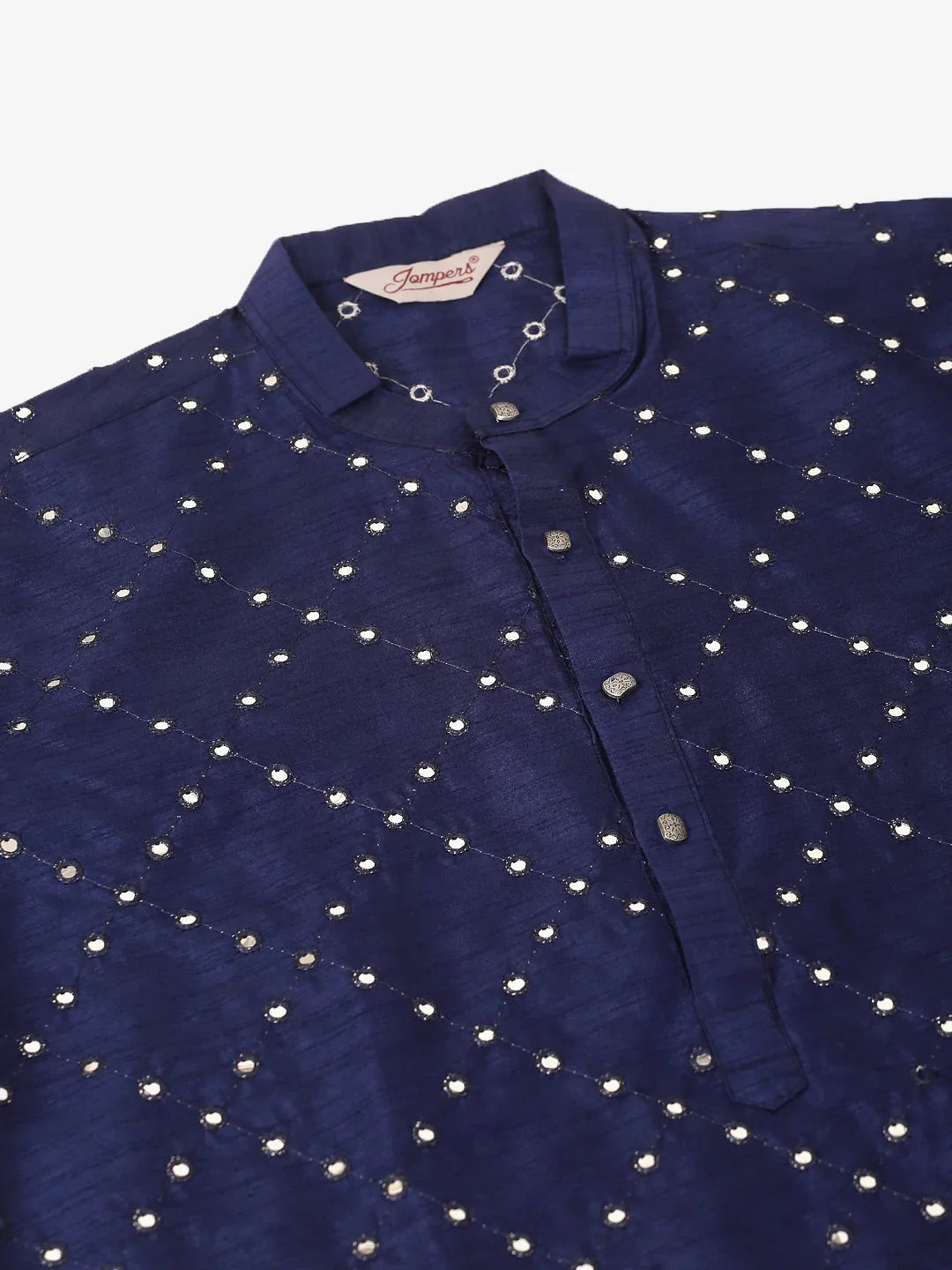DesiQlo Men Kurta Only - Blue - KO_659Navy_S