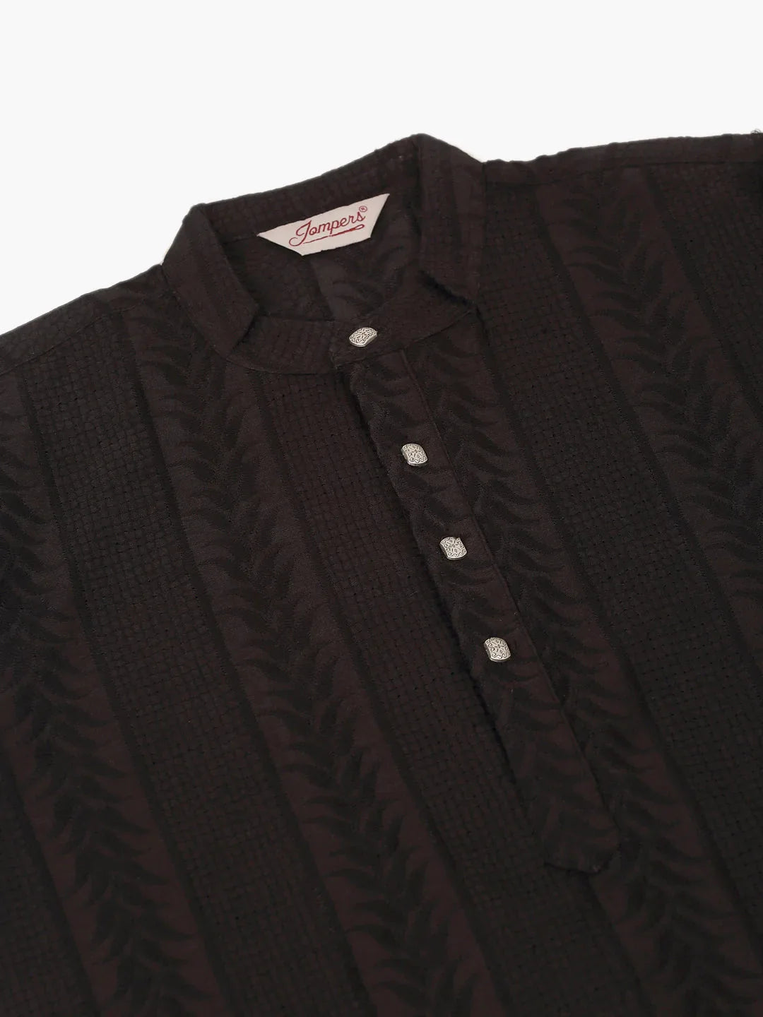 DesiQlo Men Kurta Only - Black - KO_660Black_S