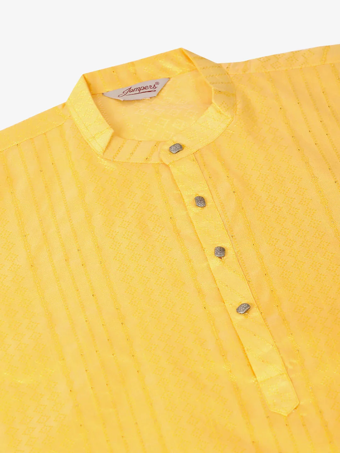 DesiQlo Men Kurta Only - Yellow - KO_661Yellow_S