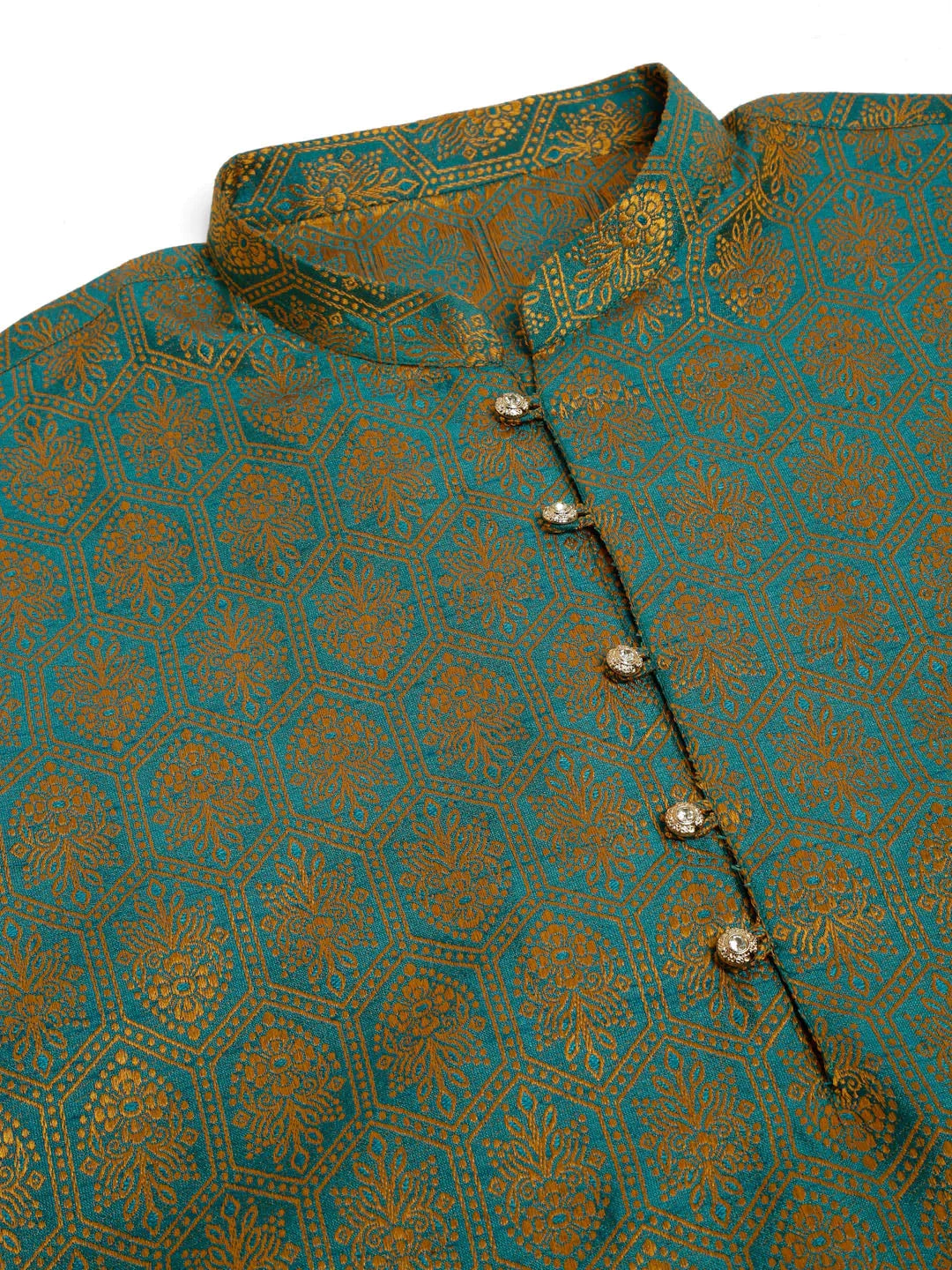 DesiQlo Men Kurta Only - Blue - KO_674Blue_S