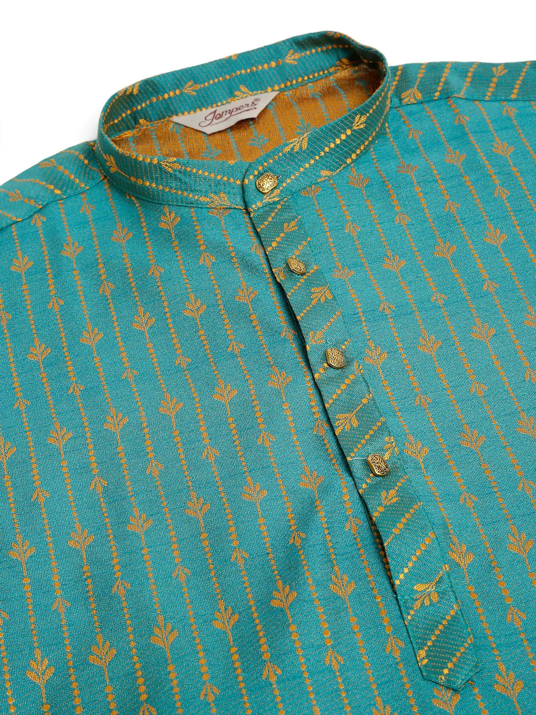 DesiQlo Men Kurta Only - Blue - KO_676Blue_S