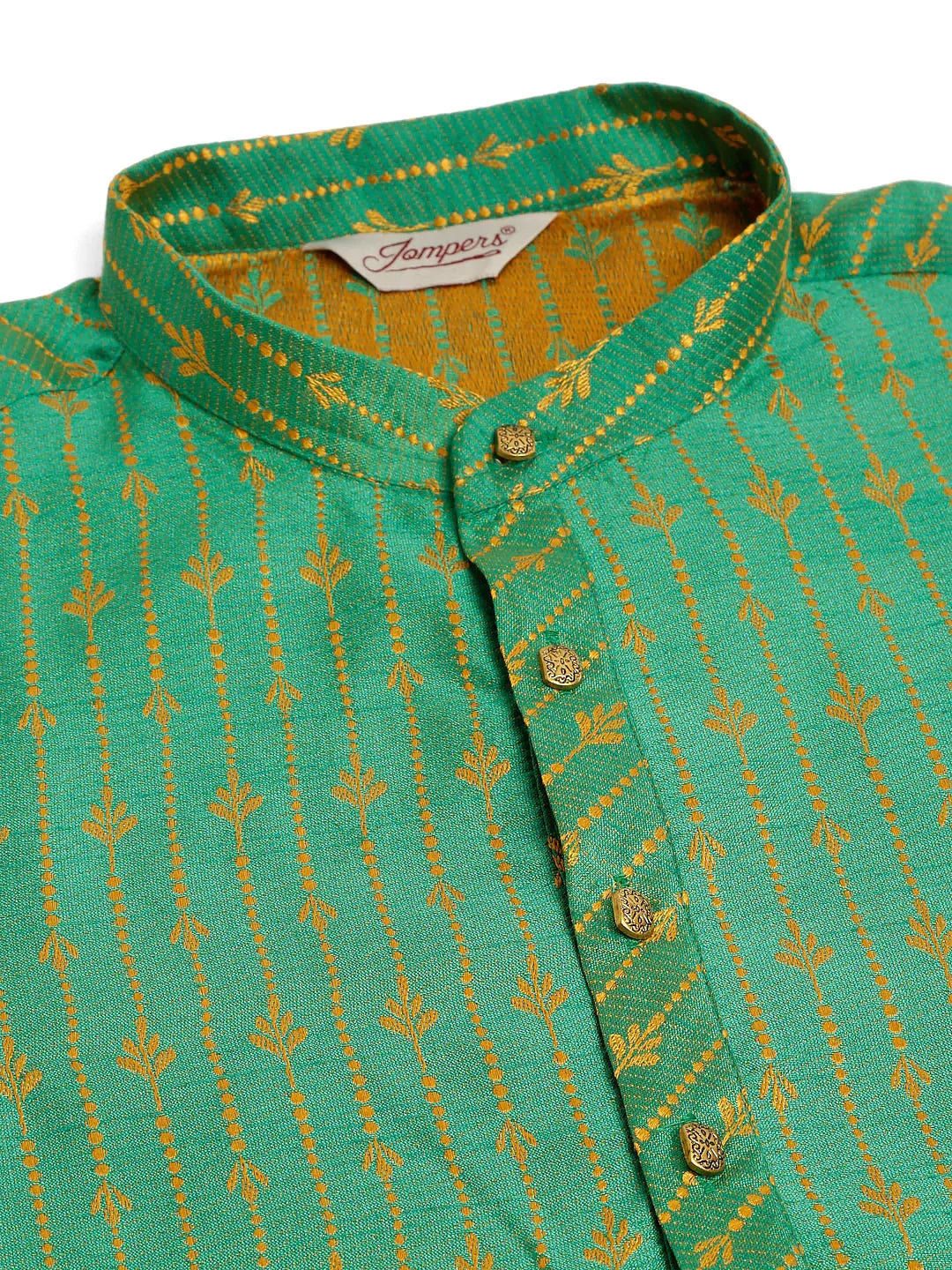 DesiQlo Men Kurta Only - Green - KO_676Green_S