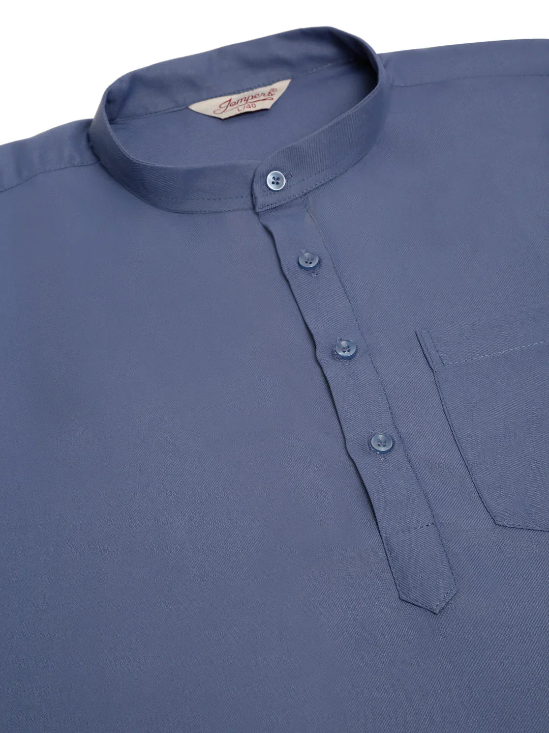 DesiQlo Men Kurta Only - Blue - KO_677Blue_S
