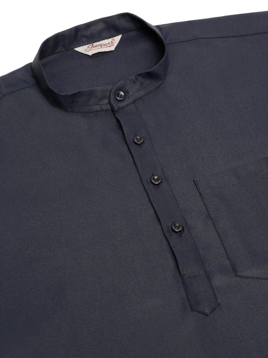 DesiQlo Men Kurta Only - Blue - KO_677Navy_S