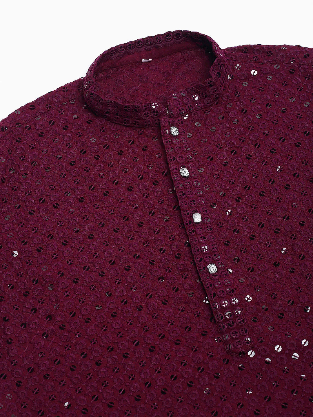 DesiQlo Men Kurta Only - Purple - KO_678Purple_S