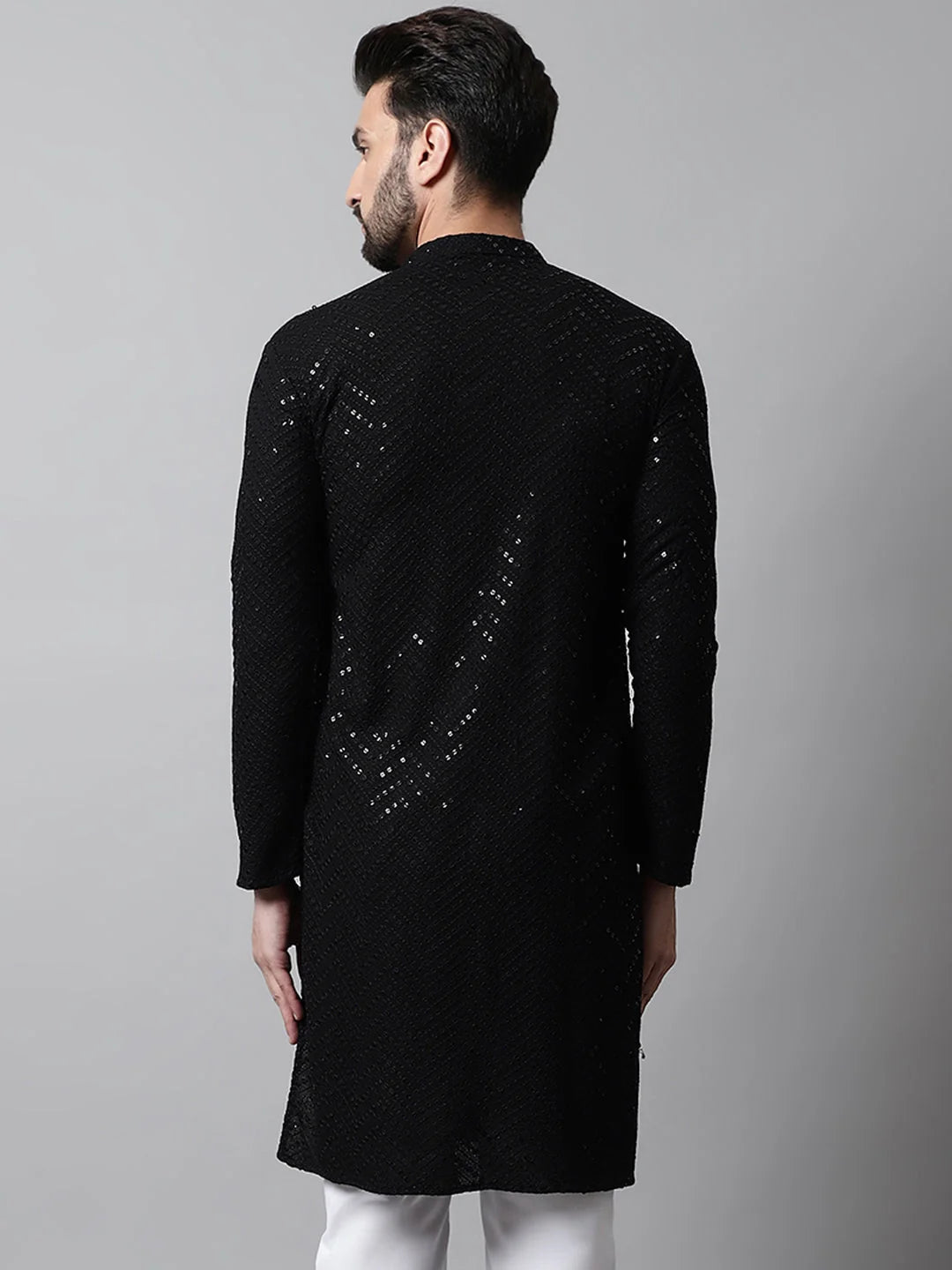 Black Mens Kurta: Stylish Indian Kurta for Men Online