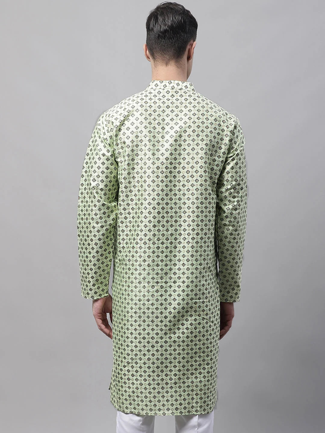 Pista Green Indian Kurta for Men | Men's Kurta Online Shop