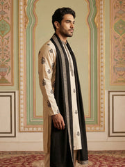 Embroidered & Sequin Kurta & Dupatta ( KO D 5091White ) [FF] [M16-18 & N16-18]