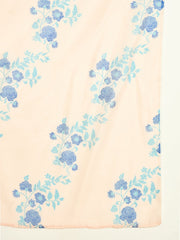 Stylum Women's Blue Floral Printed Rayon A-Line Kurta Pant Dupatta Set (KPDBLUEFANA)