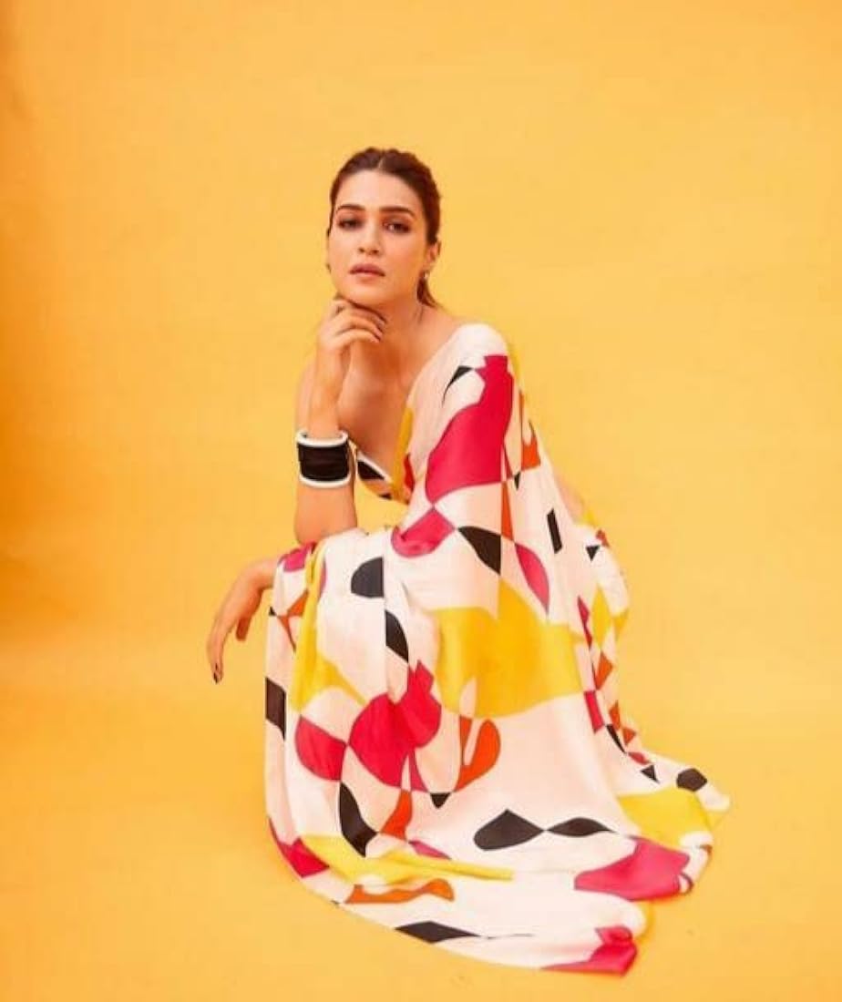 Georgette Saree for Women - Multicolor | MLWSHSA9158MLT | DesiQlo