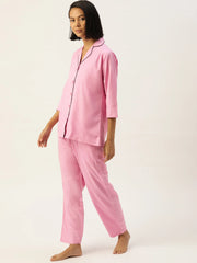 Indian Needle Women Peppy Pink Night suit