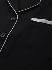 Indian Needle Women Black Night suit