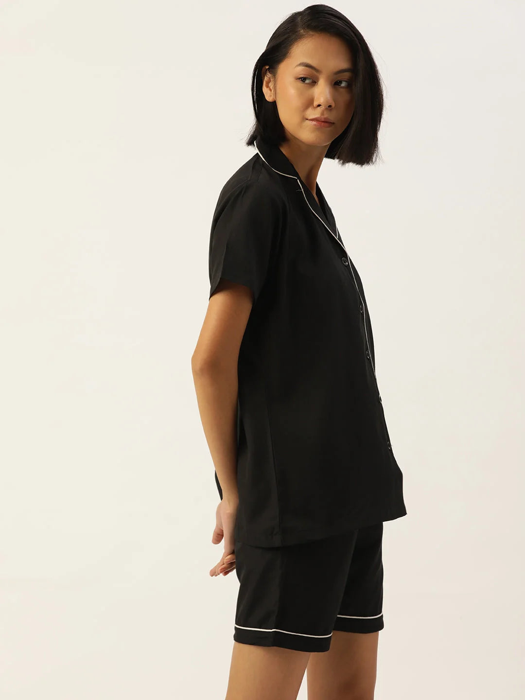 Black Night Suit - Stylish Women's Sleepwear and Pajamas