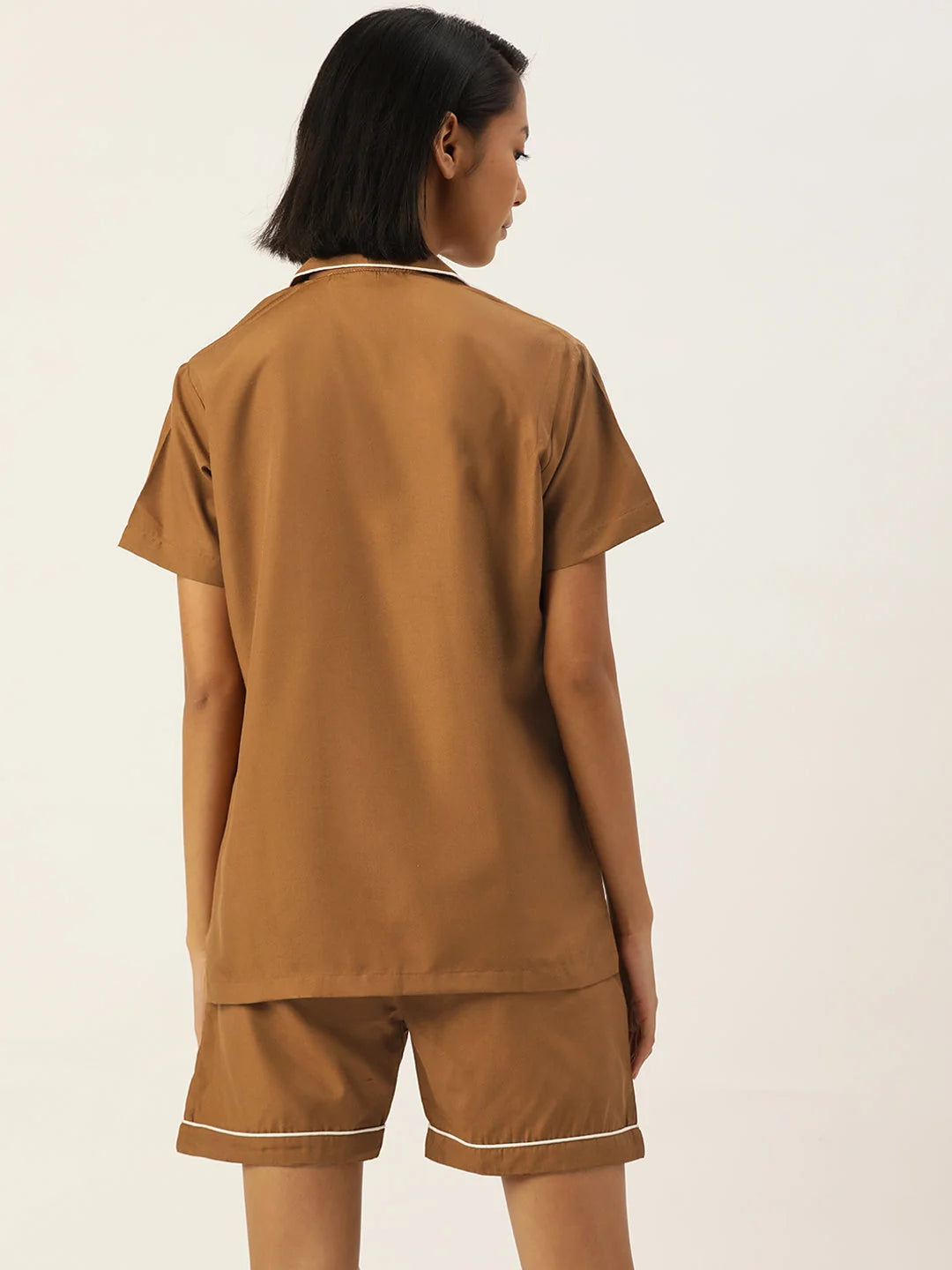 Brown Night Suit - Women's Comfy Pajamas & Sleepwear