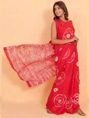 Women's Dola Black Printed Designer Saree With Blouse Piece-JANY4003
