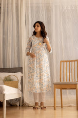 Linen Cotton White Colour Top Bottom Dupatta Set-MLWSHKS4342WHT