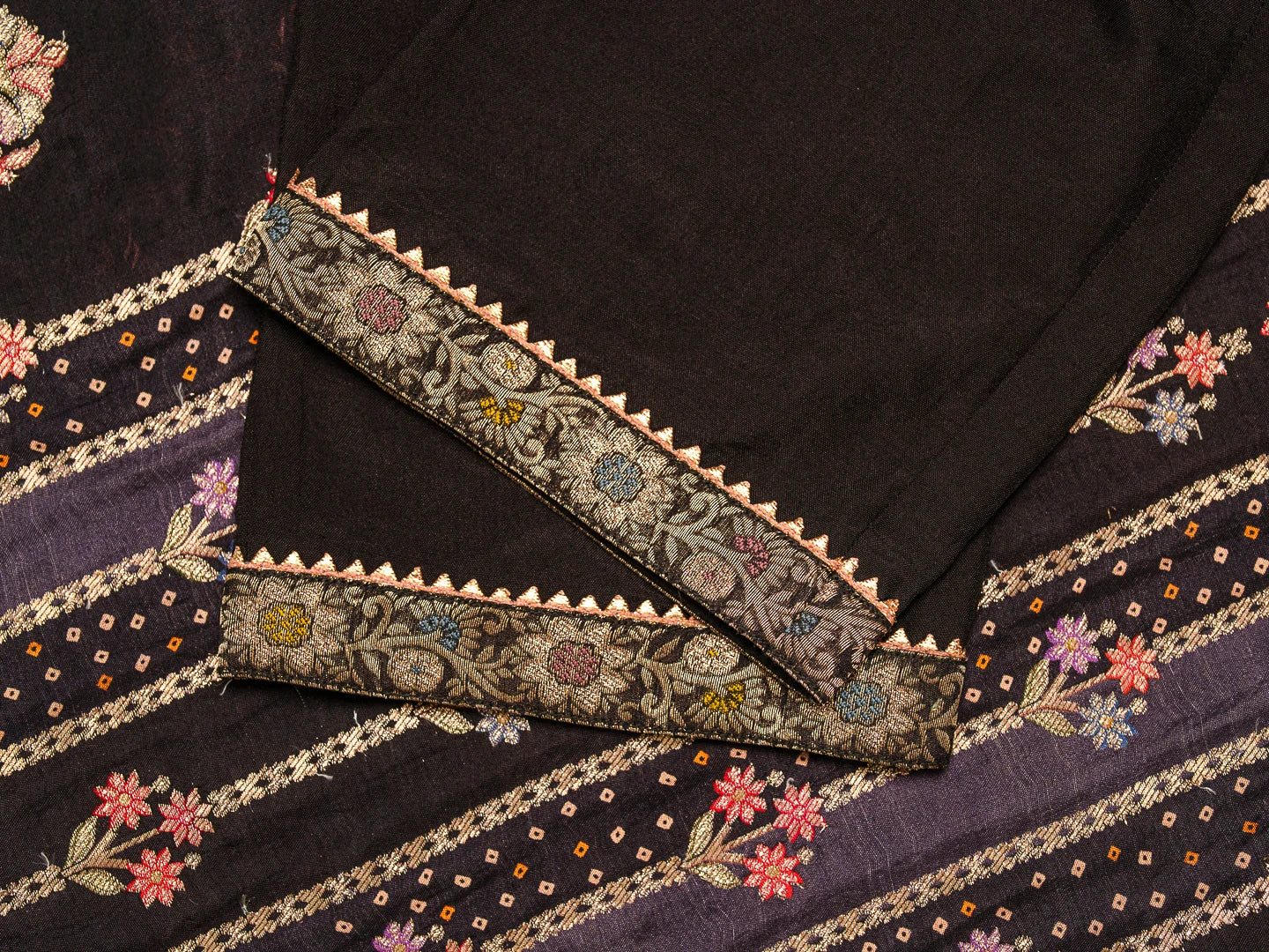 Dola Jecquard Black Colour Top Bottom Dupatta Set
