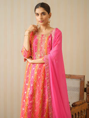 Dola Jecquard Pink Colour Top Bottom Dupatta Set-MLWSHKS4349PNK