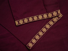 Chinon Silk Fabric Purple Colour Top Bottom Dupatta Set-MLWSHKS4353PUP