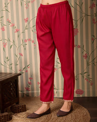 Chinon Silk Fabric Maoon Colour Top Bottom Dupatta Set-MLWSHKS4354MRN