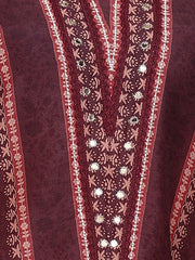 Poly Muslin Fabric Coffie Brown colour Top Bottom Dupatta Set-MLWSHKS4364CBR