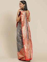 Grand Regal Attire Saree-SZ-CRB6-GY-602