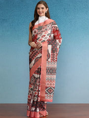Timeless Wonder Drape Saree-SZ-DGRANGOLI-MUL-2076