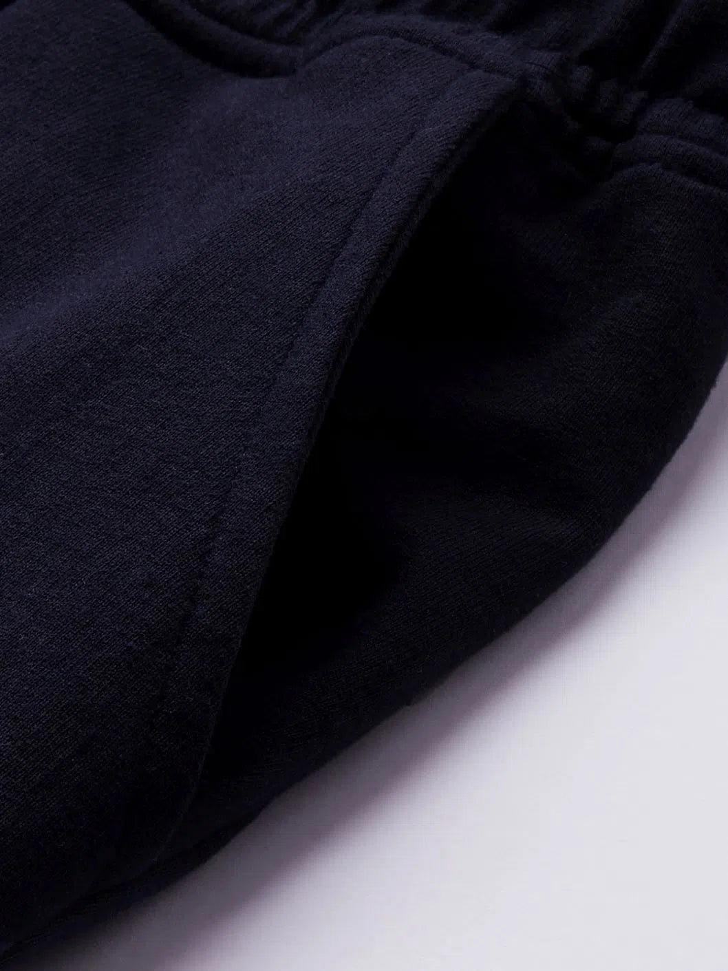 Wholesale Men's Navy MASCLN Puff Print Joggers