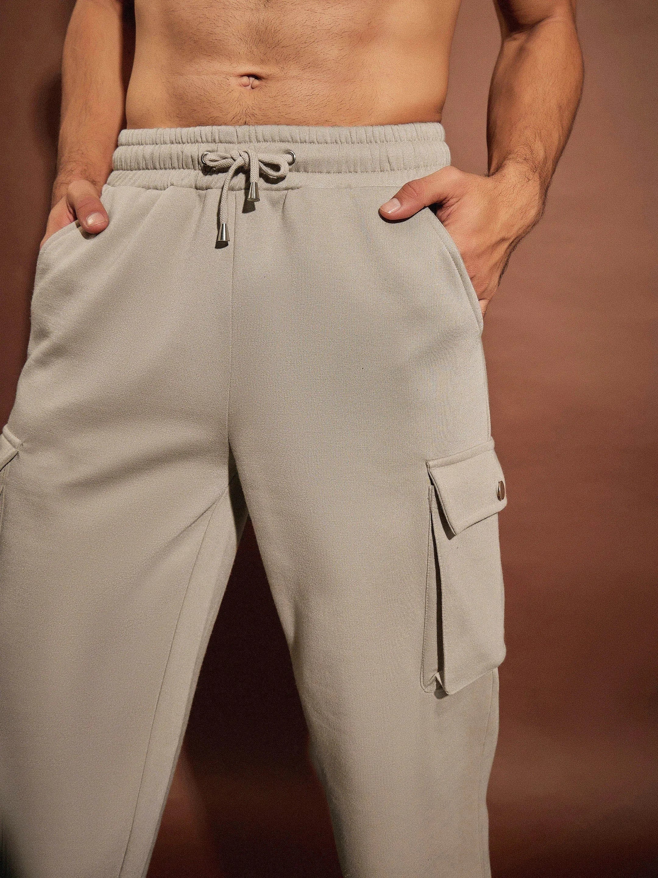 Taupe New Day Oversized Hoodie & Joggers Set | Men's Casual Sh...