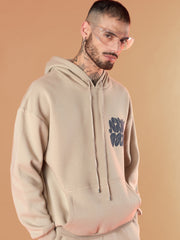 Men Taupe NEW DAY Oversized Hoodie with Joggers-MSSWSH70228_MSPANT50911